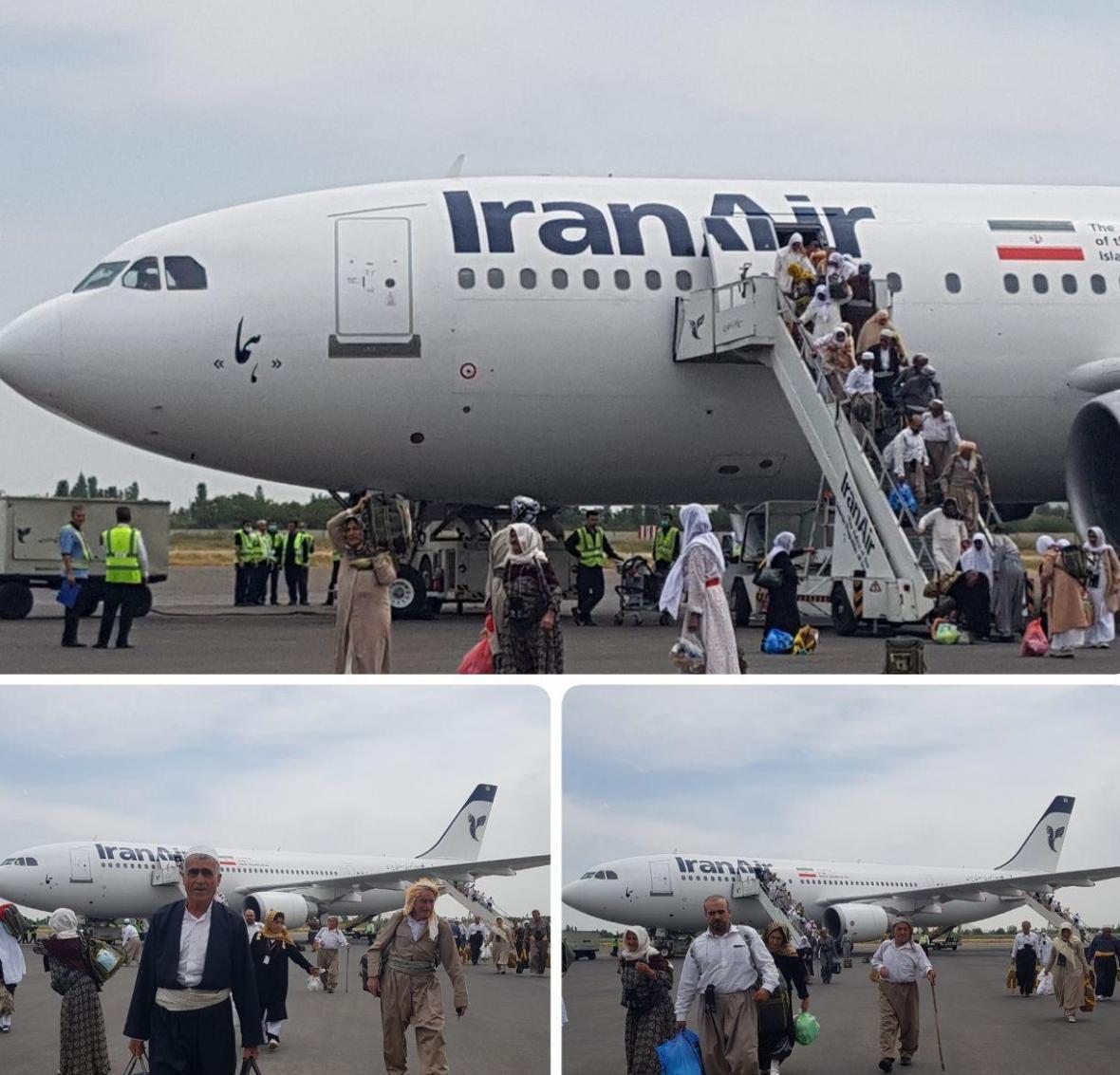 اولین گروه حجاج آذربایجان غربی وارد فرودگاه ارومیه شدند اولین گروه حجاج آذربایجان غربی وارد فرودگاه ارومیه شدند