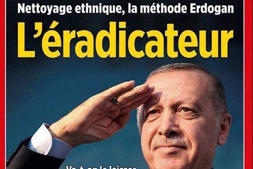 شکایت اردوغان از یک نشریه فرانسوی