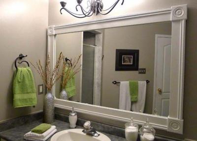 نقش آینه در زیبایی حمام