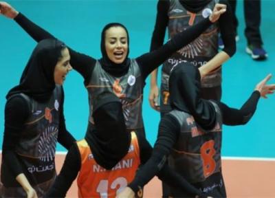 لیگ برتر والیبال زنان؛ سایپا بدون باخت به جام رسید