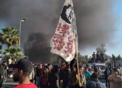 (ویدئو) اعتراضات خشونت بار در نجف