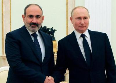 تور ارمنستان: پاشینیان به پوتین: شراکت ارمنستان با روسیه، استراتژیک است