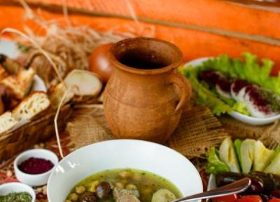 آموزش آبگوشت بزباش و ترکیب سبزی آن