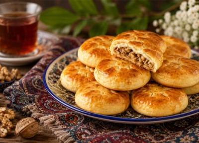 طرز تهیه شیرینی میان پر؛ شیرینی سنتی گیلانی